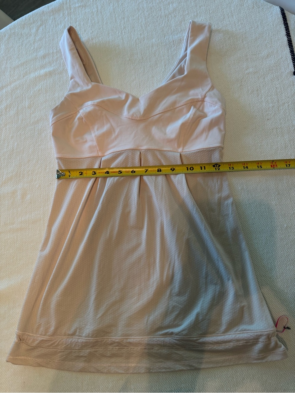 lululemon athletica Pale Blush Built-In Support Chemise
